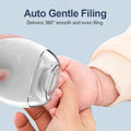 🎉Auto Gentle Filing 360° Electric Nail Clipper, Safe Automatic Nail Trimmer for Baby, Kids & Adults, Rechargeable Nail File with Anti-Splash Design for Home Use
