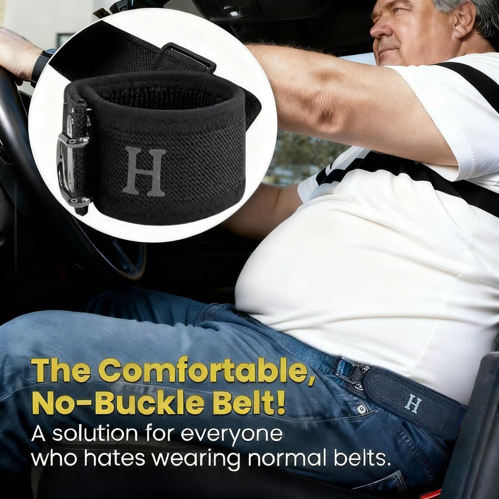 🔥 2026 Upgrade NoBuckle Pro | Buckle-Free, Slim, Comfort Waistband for Men & Women