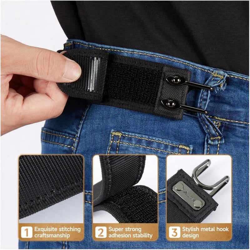 🔥 2026 Upgrade NoBuckle Pro | Buckle-Free, Slim, Comfort Waistband for Men & Women
