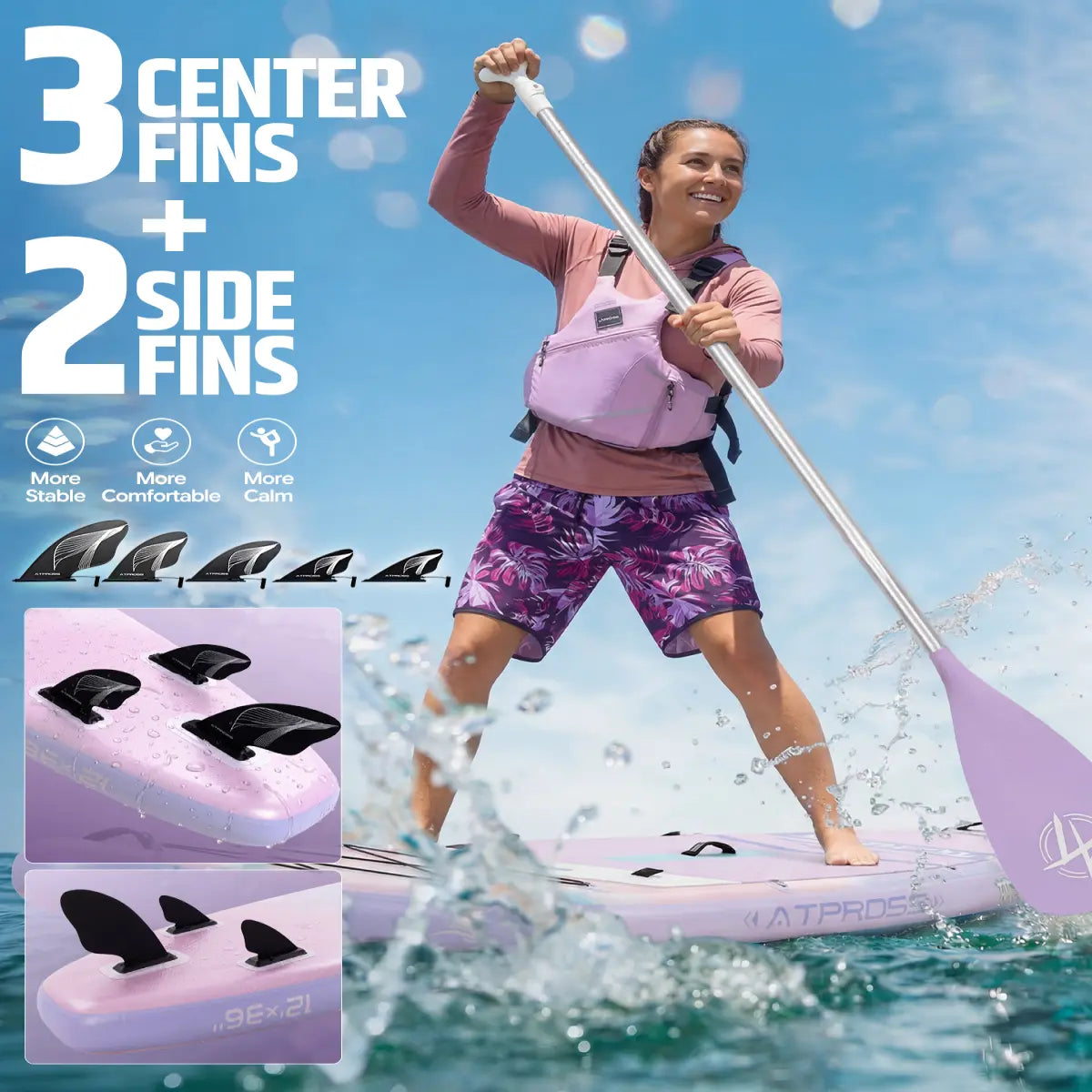 🌊🏄New product promotion 12'x36" Extra Wide Inflatable Paddle Board