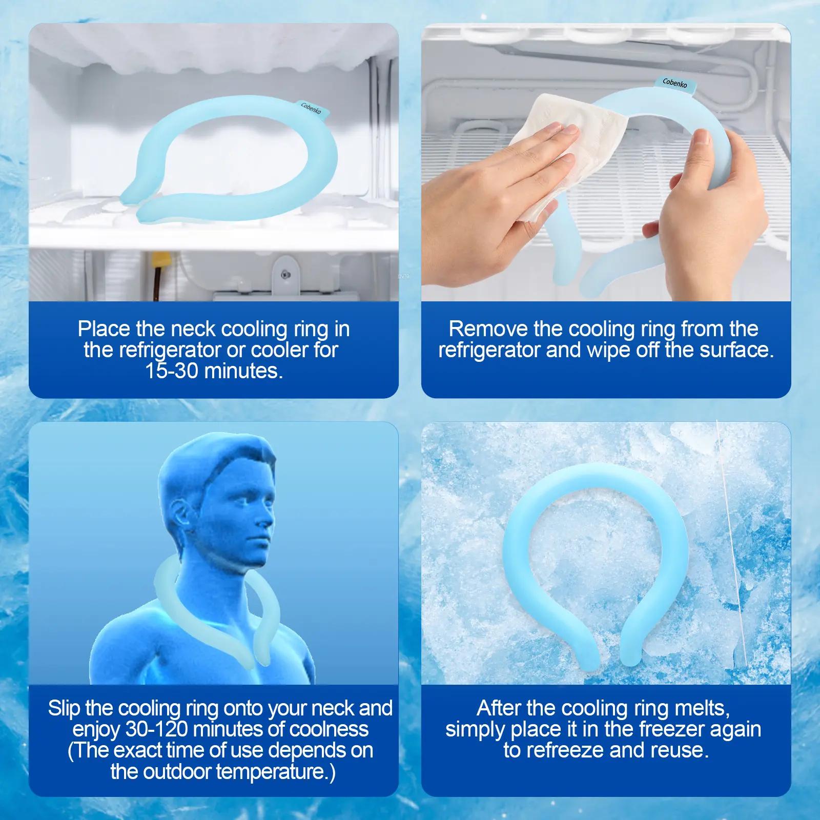 💦 Reusable Neck Cooling Tube | Beat the Heat Anywhere You Go! ☀️🧊 Wearable Body Cooler❄️