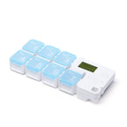 ⏰Weekly Pill Case with Smart Alarm Reminder 🎯 7 Compartments Pill Dispenser for Travel & Daily Medication 🚀