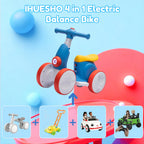 🎁🎁New product promotion 🎶6V Electric Bubble Car / Bubble Bike Ride-On, 4-in-1 Balance Toy with Remote Control, Pedal Mode & Automatic Bubble Blower Ride On Car