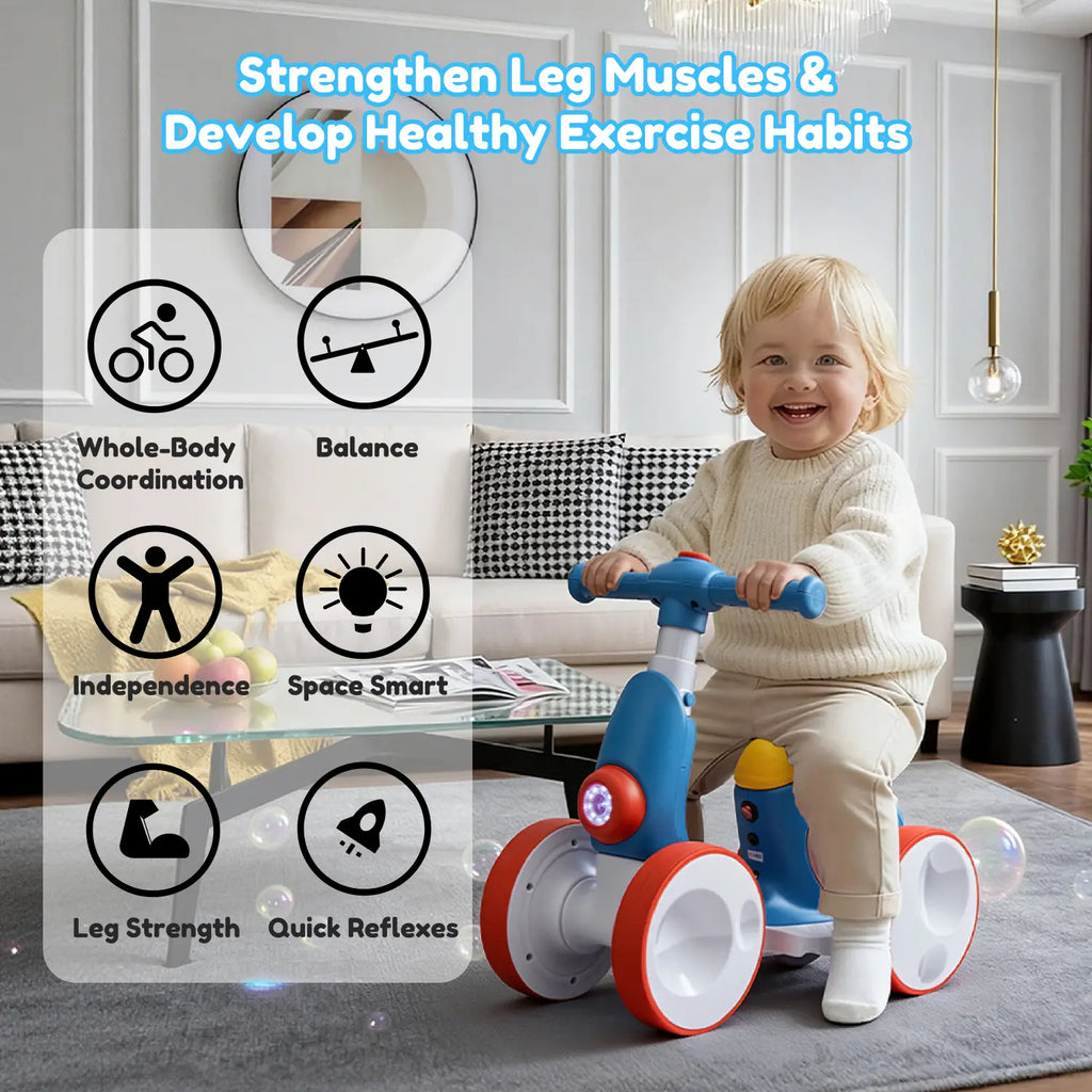 🎁🎁New product promotion 🎶6V Electric Bubble Car / Bubble Bike Ride-On, 4-in-1 Balance Toy with Remote Control, Pedal Mode & Automatic Bubble Blower Ride On Car