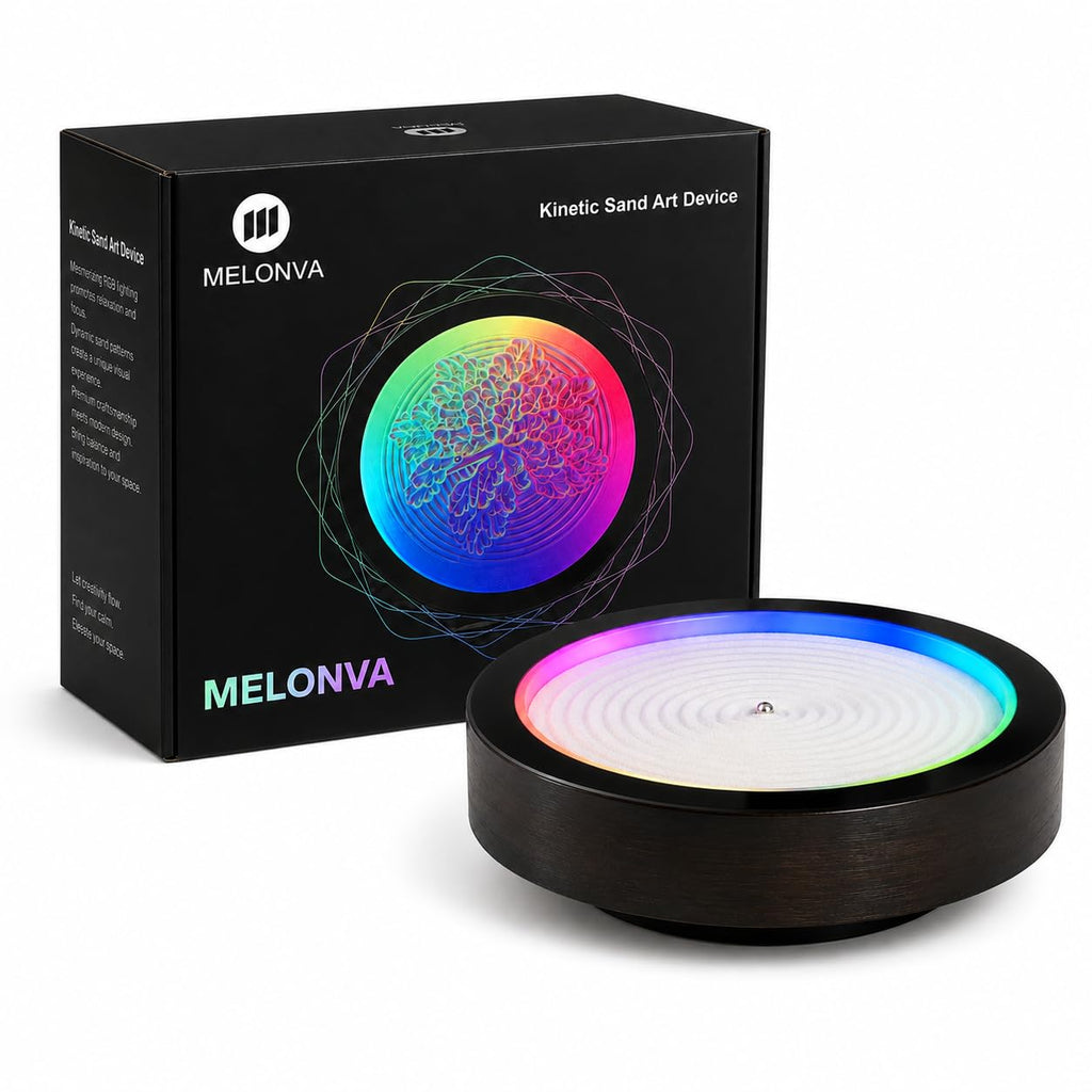 ⏰Limited Time: 50% OFF🌌 RGB Moving Sand Art Lamp | Automatic 3D Flowing Sandscape LED Ambient Light For Desk Decor & Gifts