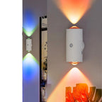 🌈 Intelligente LED-Wandleuchte | Touch- & Fernbedienung, dimmbar, USB-aufladbar, magnetische Halterung💡