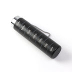 ✨ Premium Metal Weekly Pill Case 7 Compartments, Waterproof Cylinder Vitamin Holder, Perfect Gift For Elders & Travel Lovers✨