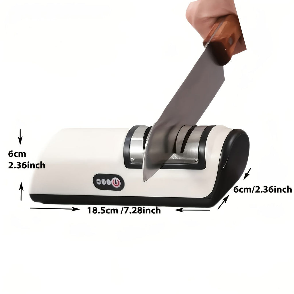 ⚡Portable Electric Blade Sharpener | Multi-functional Household Knife Grinding Tool🗡️