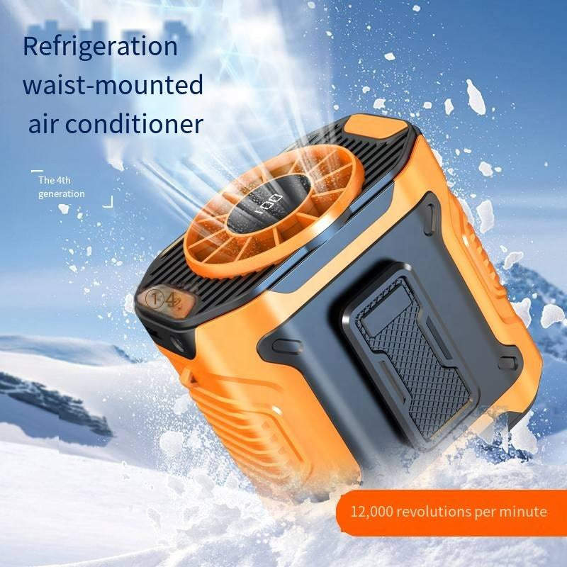 ☀️ Summer Must-Have Clip-On Waist Fan With Type-C Charging🔥