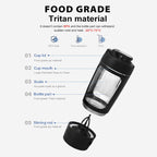 💪Electric Protein Shaker Bottle | Auto Mix Smoothies & Shakes🥤