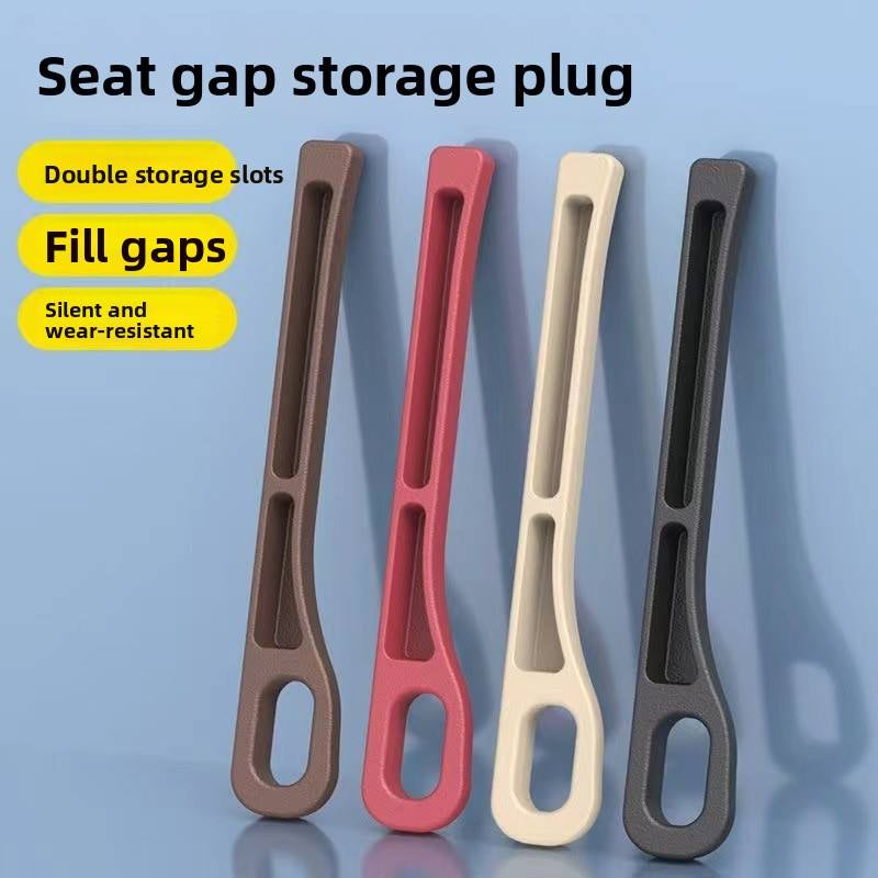 2Pcs Universal Car Seat Gap Filler 🚗 | Stop Dropping Phones, Keys & Coins! | Car Interior Organizer & Leak-Proof Gap Plug