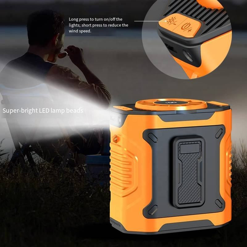 ☀️ Summer Must-Have Clip-On Waist Fan With Type-C Charging🔥