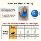 🐾 Intelligenter interaktiver Hunde-Spielball, automatisch rollender & springender elektrischer Tierball für Katzen & Welpen🐱🐶