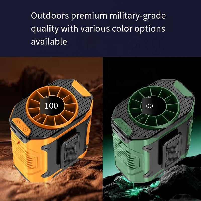 ☀️ Summer Must-Have Clip-On Waist Fan With Type-C Charging🔥