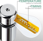🎁USB-LED-Uhr-Ventilator ⏱️ | Echtzeit-Uhr- und Temperaturanzeige, leiser Mini-USB-Ventilator für Bürotisch, Zuhause, Reisen & Werbegeschenke 🎨