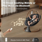 ⏰Flash Sale👶Multi‑Function Baby Electric Swing | Bluetooth Music Remote Control Infant Rocker Chair