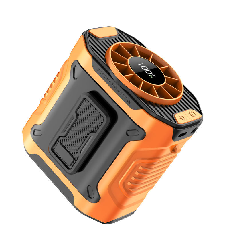 ☀️ Summer Must-Have Clip-On Waist Fan With Type-C Charging🔥
