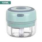 🧄Elektrischer Mini-Zerkleinerer ⚡ USB wiederaufladbarer kabelloser Knoblauchhacker🚀